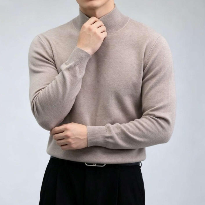 Men's Long Sleeve Knit Sweater
