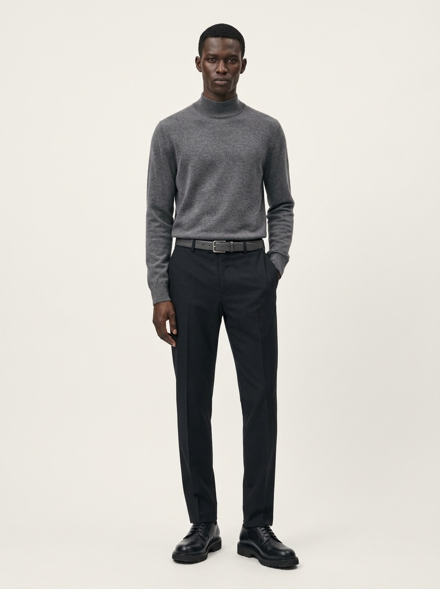 Men's Long Sleeve Knit Sweater