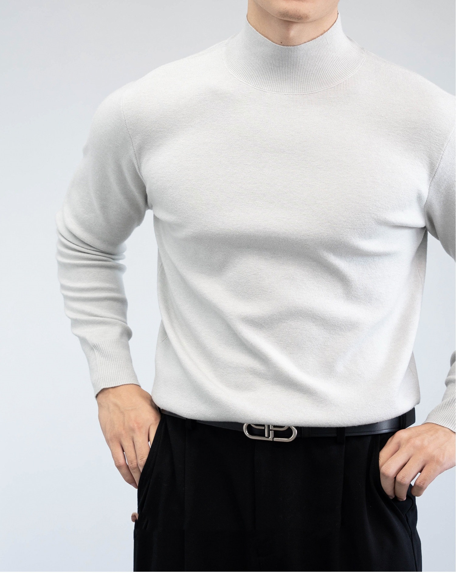 Men's Long Sleeve Knit Sweater