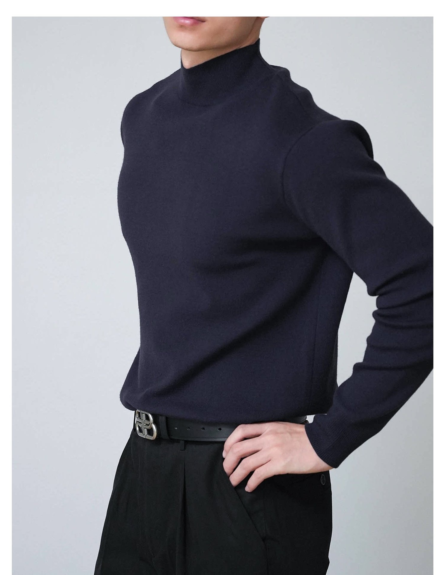 Men's Long Sleeve Knit Sweater