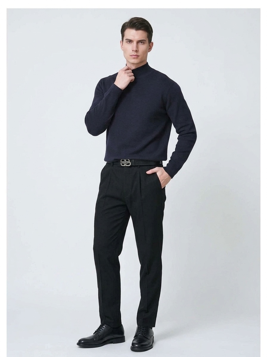 Men's Long Sleeve Knit Sweater