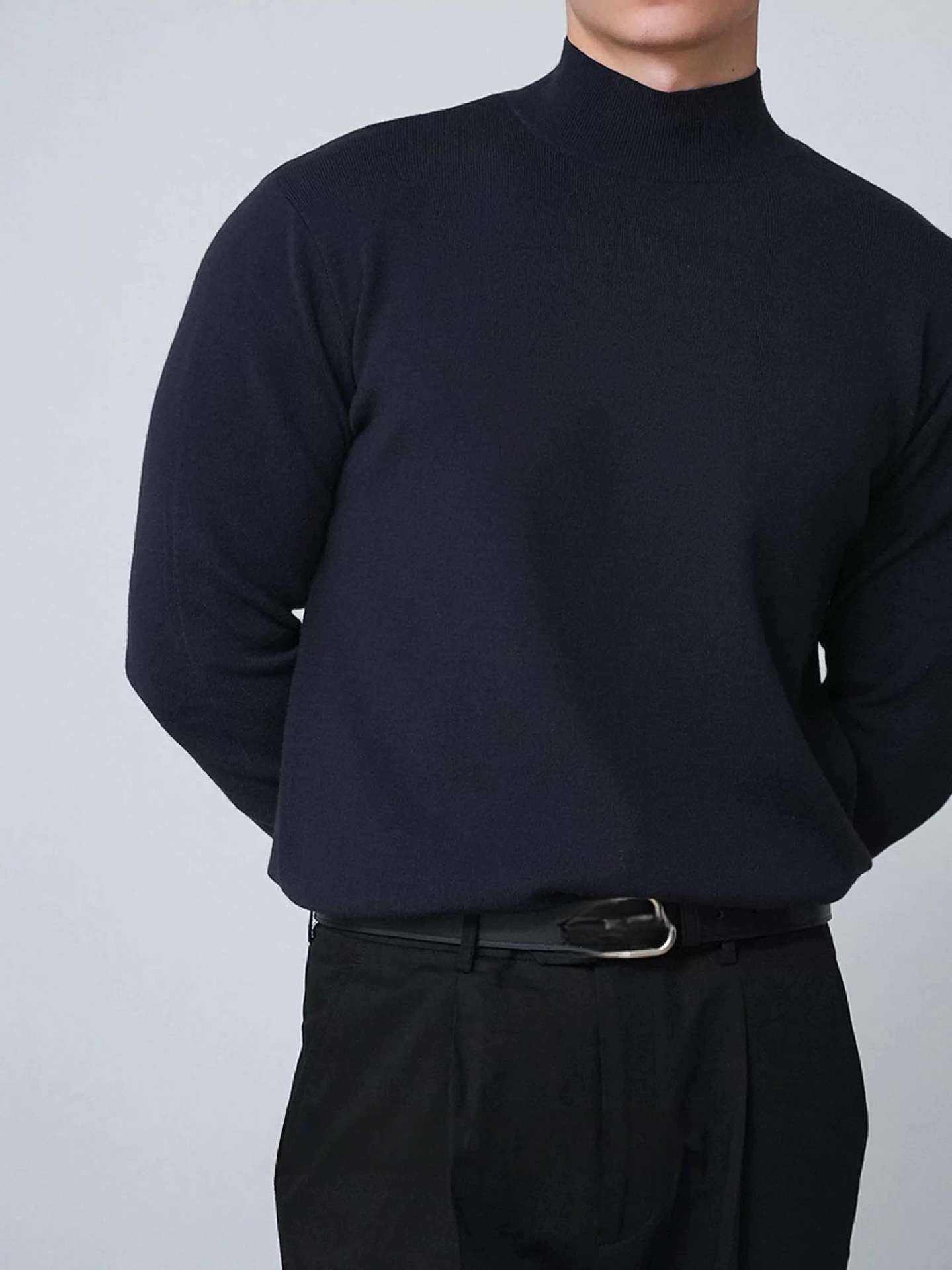 Men's Long Sleeve Knit Sweater