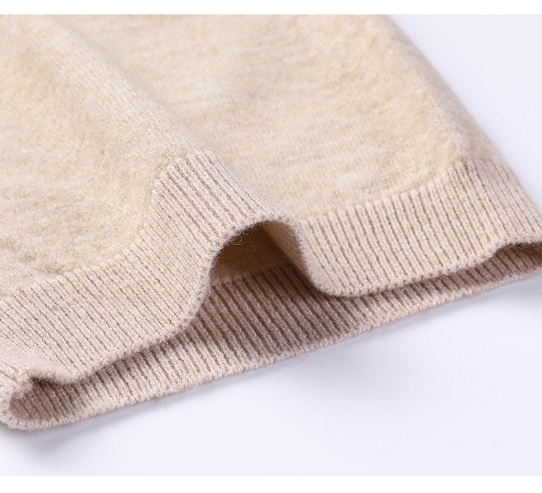 Men's Mock Neck Short Sleeve Knit Sweater