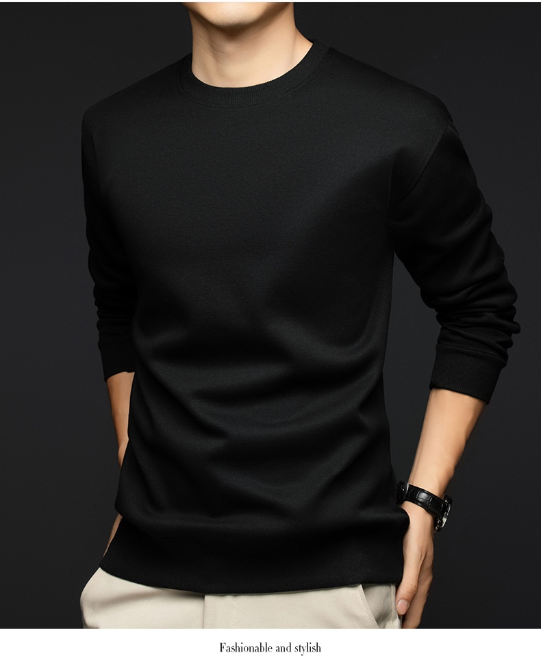 Men's Crewneck Long Sleeve Sweatshirt Pullover