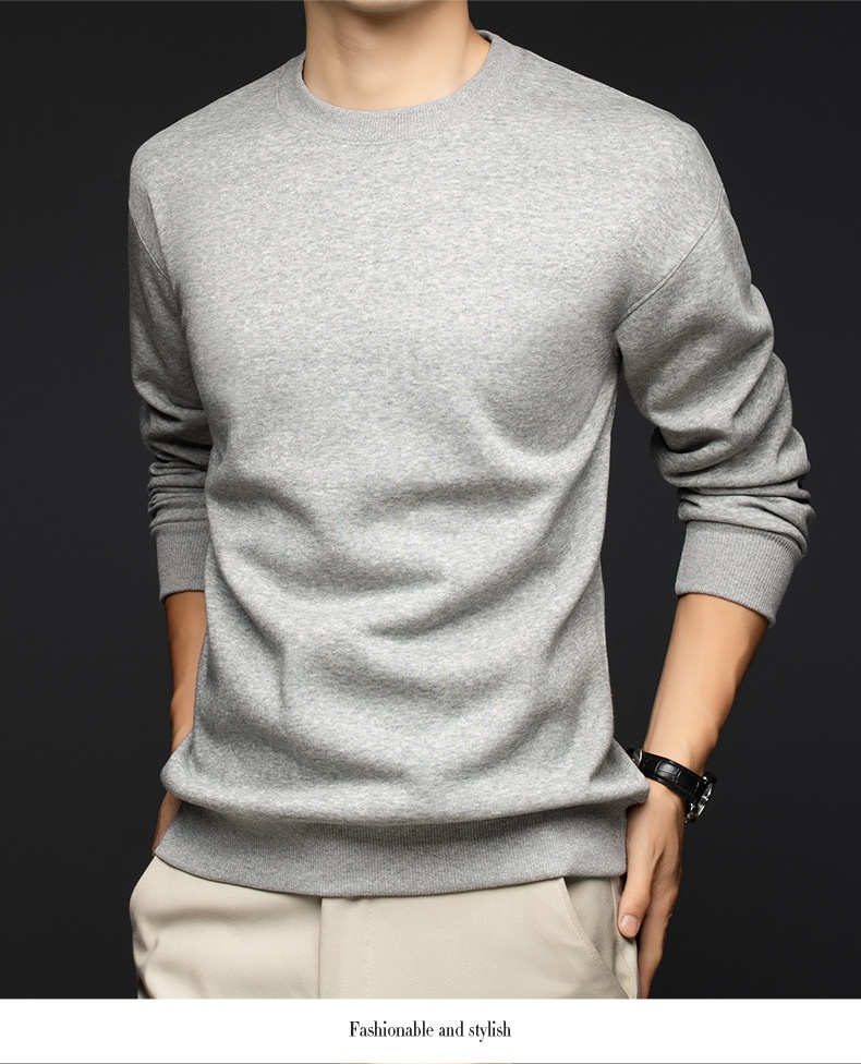 Men's Crewneck Long Sleeve Sweatshirt Pullover