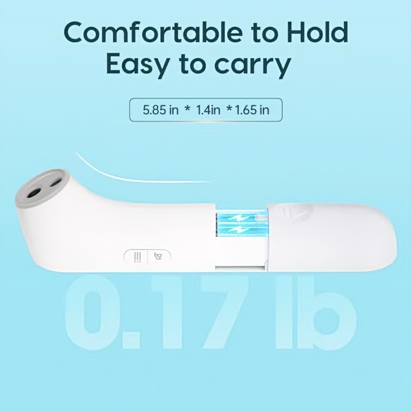 Contactloze infrarood voorhoofdthermometer met LED-scherm en lichtpuntsensor