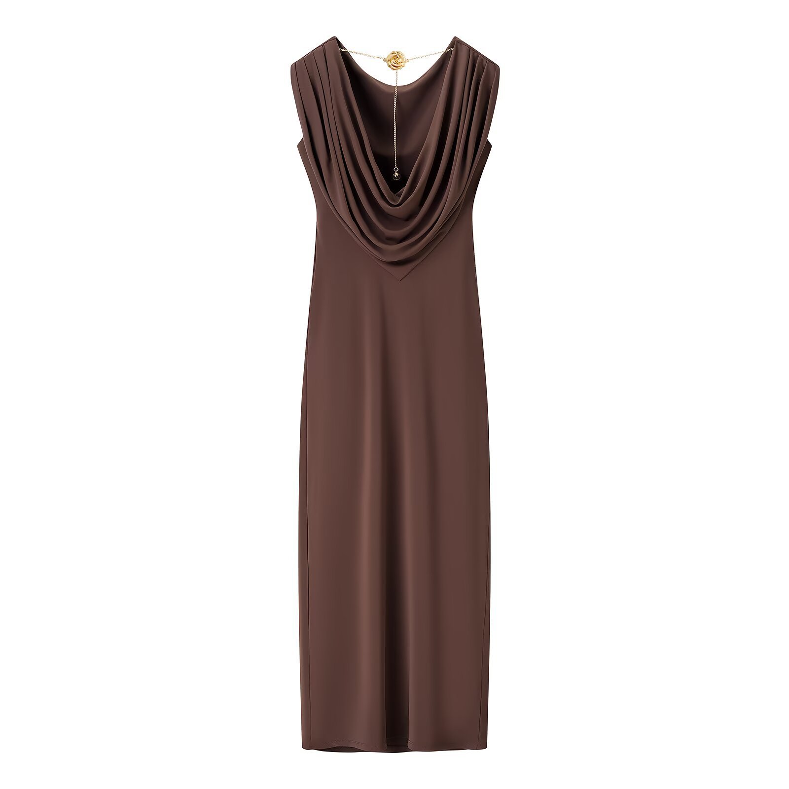 Backless Chain Mini Dress - European Chic KUN-00029