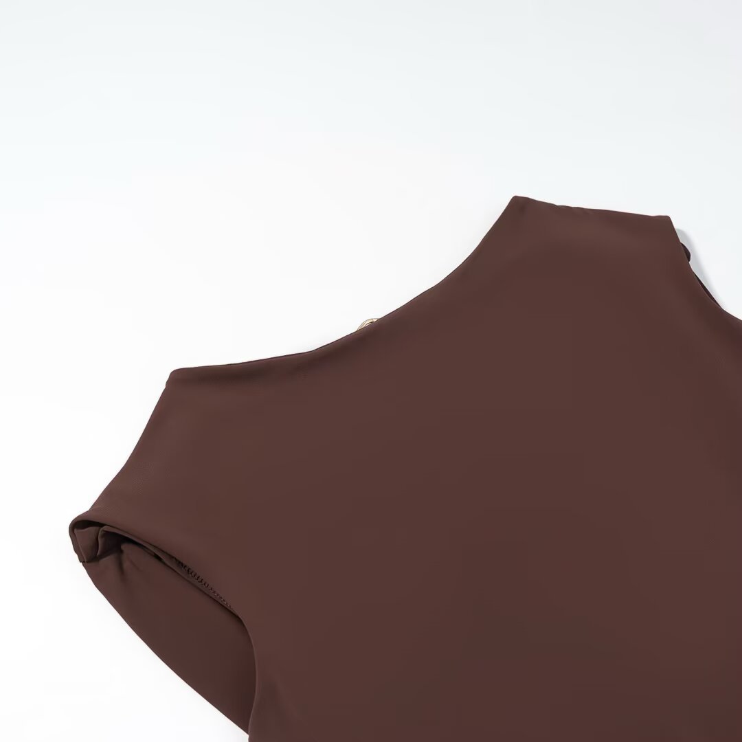 Backless Chain Mini Dress - European Chic KUN-00029