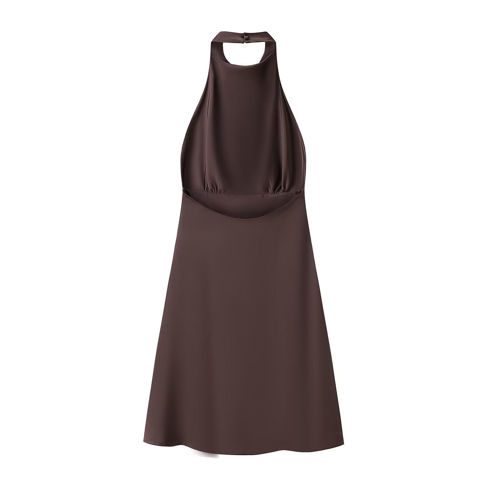 Satin Mini Dress - Elegant & Classic KUN-00141