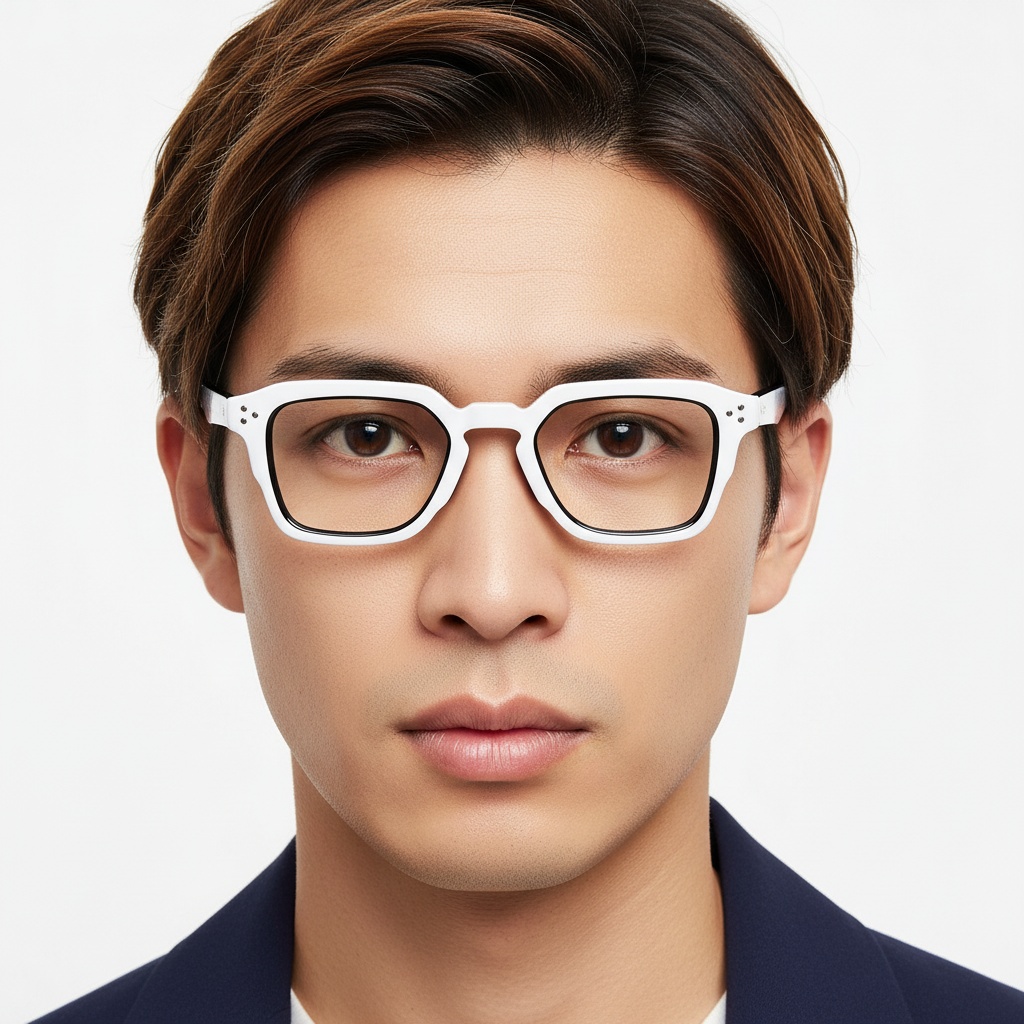 BS0522-0037_White_Rectangular_Acetate_Glasses_model
