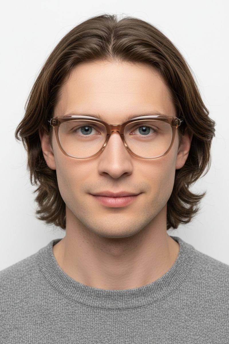 Butterfly Brown Acetate Glasses #BS1902-0087