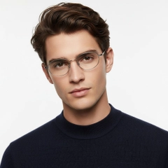 BS1913-0058_Silver_Oval_Titanium_Glasses_model