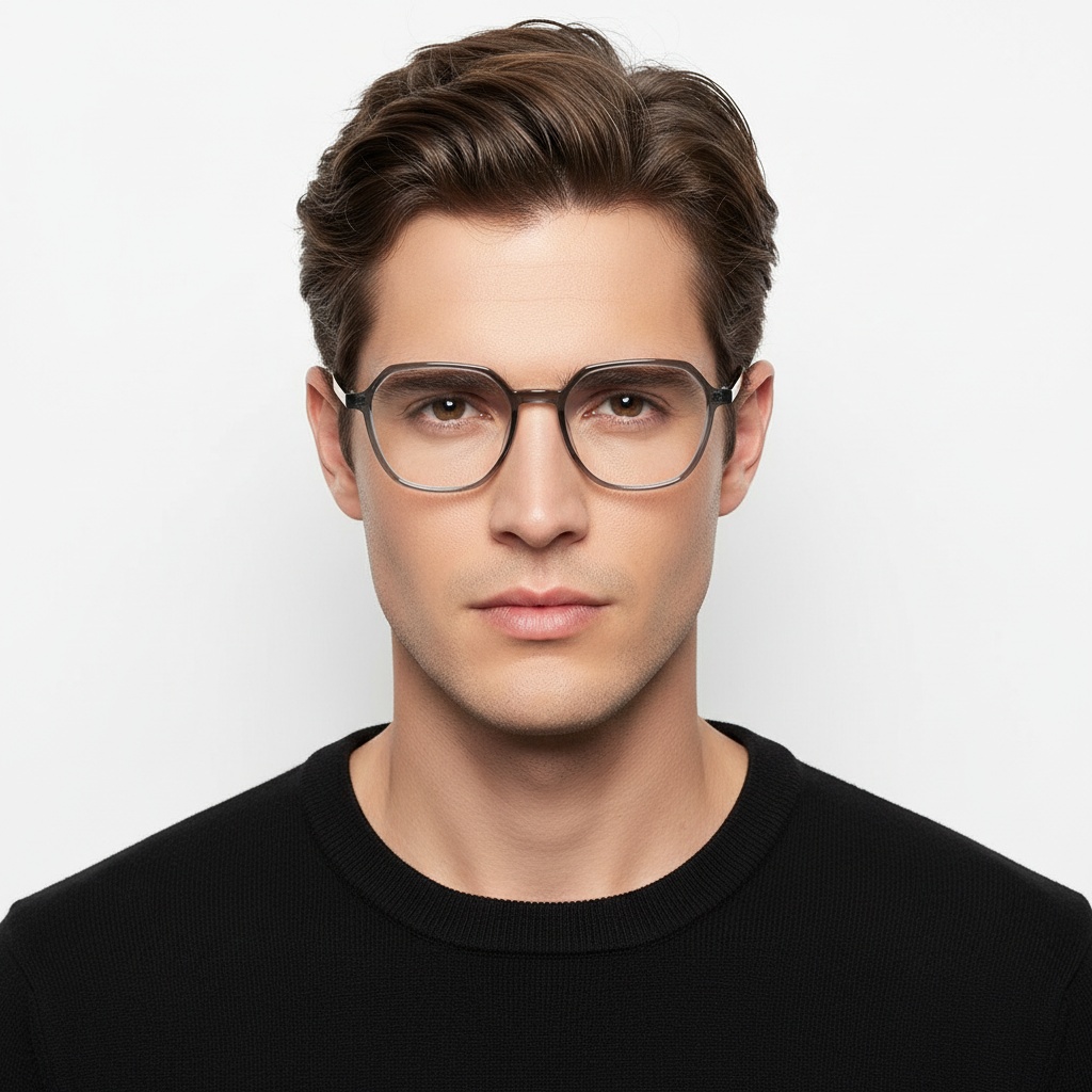 BS1924-0094_Grey_Geometric_TR90_Glasses_model