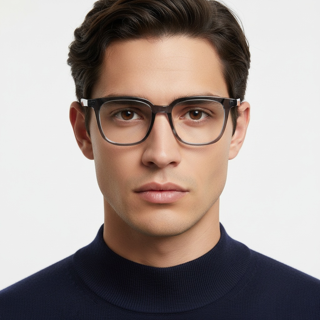 BS1924-0100_Grey_Rectangular_TR90_Glasses_model