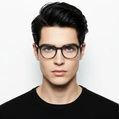 BS1924-0111_Grey_Oval_TR90_Glasses_model