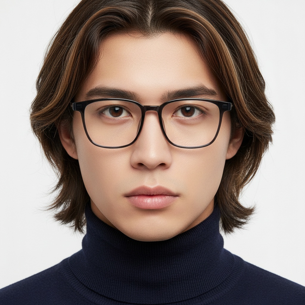 BS1924-0123_Grey_Rectangular_TR90_Glasses_model