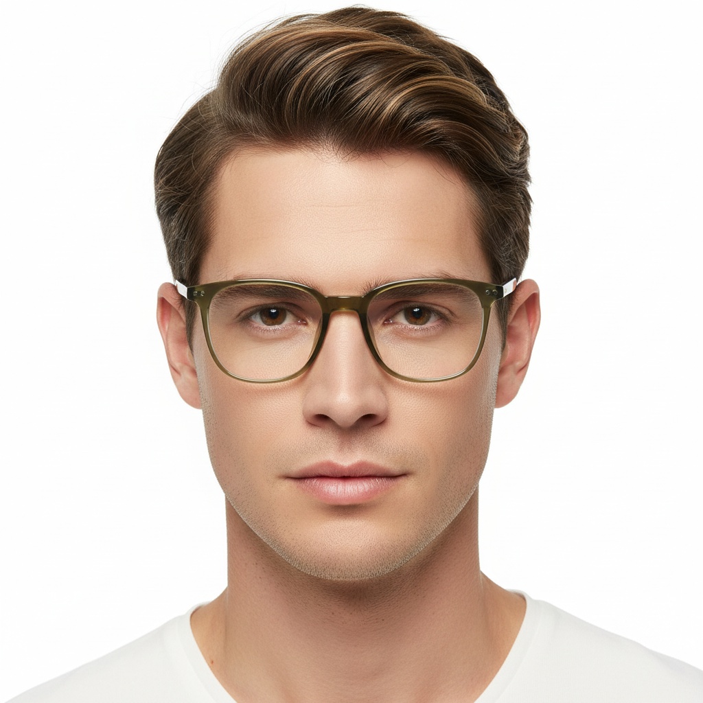 BS1924-0127_Green_Oval_TR90_Glasses_model