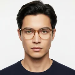 BS1924-0130_Yellow_Oval_TR90_Glasses_model