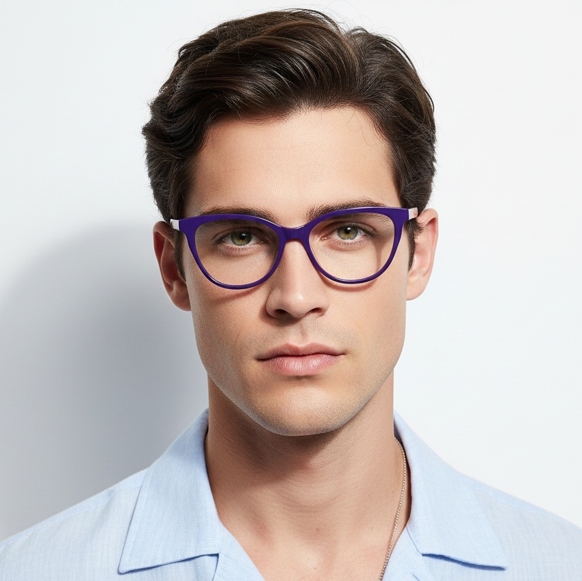 Butterfly Blue Acetate Glasses #BS2012-0699