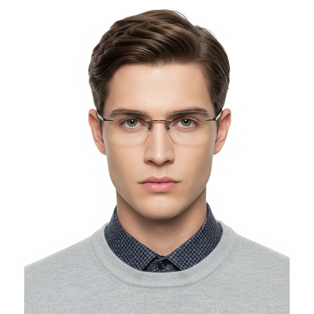 BS2012-0863_Black_Invisible_Metal_Glasses_model