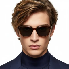 BS2503-0142_Brown_Rectangular_Plastic_Sunglasses_model