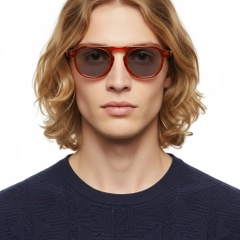 BS2503-0158_Red_Aviator_Plastic_Sunglasses_model