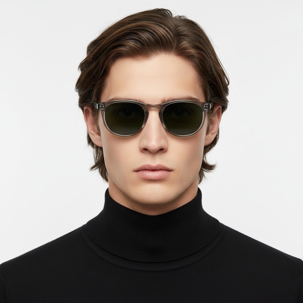 BS2503-0175_Purple_Oval_Plastic_Sunglasses_model