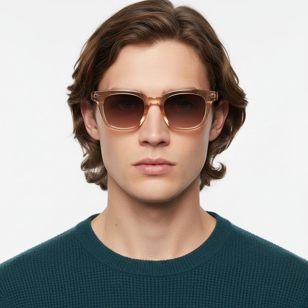 BS2503-0187_Brown_Rectangular_Plastic_Sunglasses_model