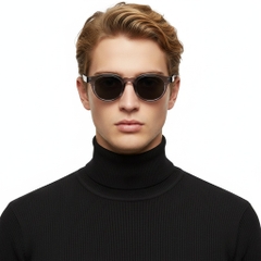 BS2503-0225_Purple_Oval_Plastic_Sunglasses_model