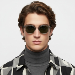 BS2503-0412_Grey_Oval_Plastic_Sunglasses_model