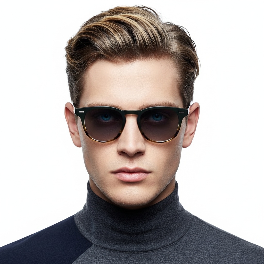 BS2503-0424_Tortoiseshell_Oval_Plastic_Sunglasses_model