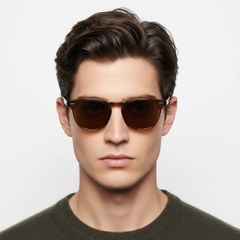 BS2503-0426_Brown_Oval_Plastic_Sunglasses_model