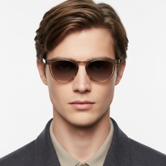 BS2503-0428_Brown_Oval_Plastic_Sunglasses_model