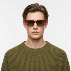 BS2503-0439_Red_Rectangular_Plastic_Sunglasses_model