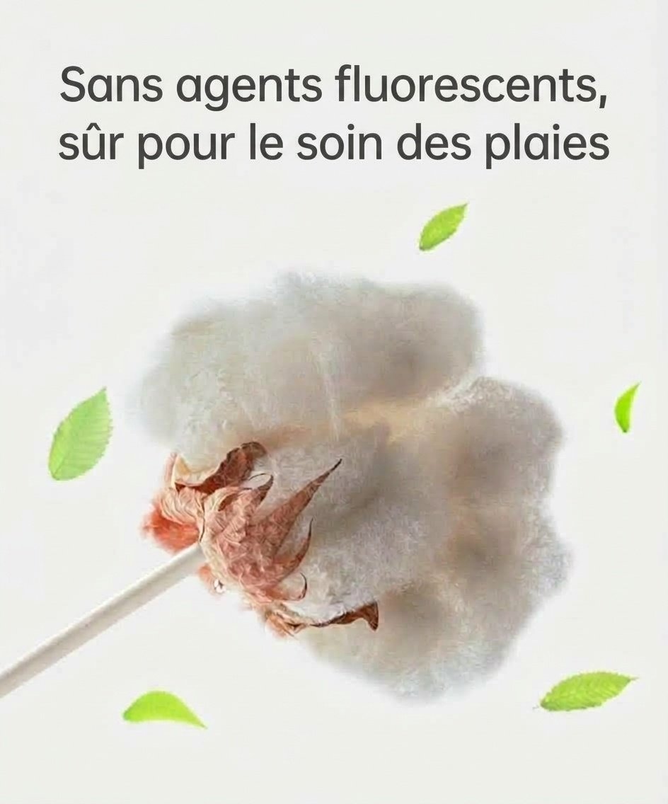 Cotons-tiges pour bébé MISUTA, paquet de 400, à double embout de sécurité, ultra-fins (3,5 mm), pour le nettoyage des oreilles et du nez des nourrissons