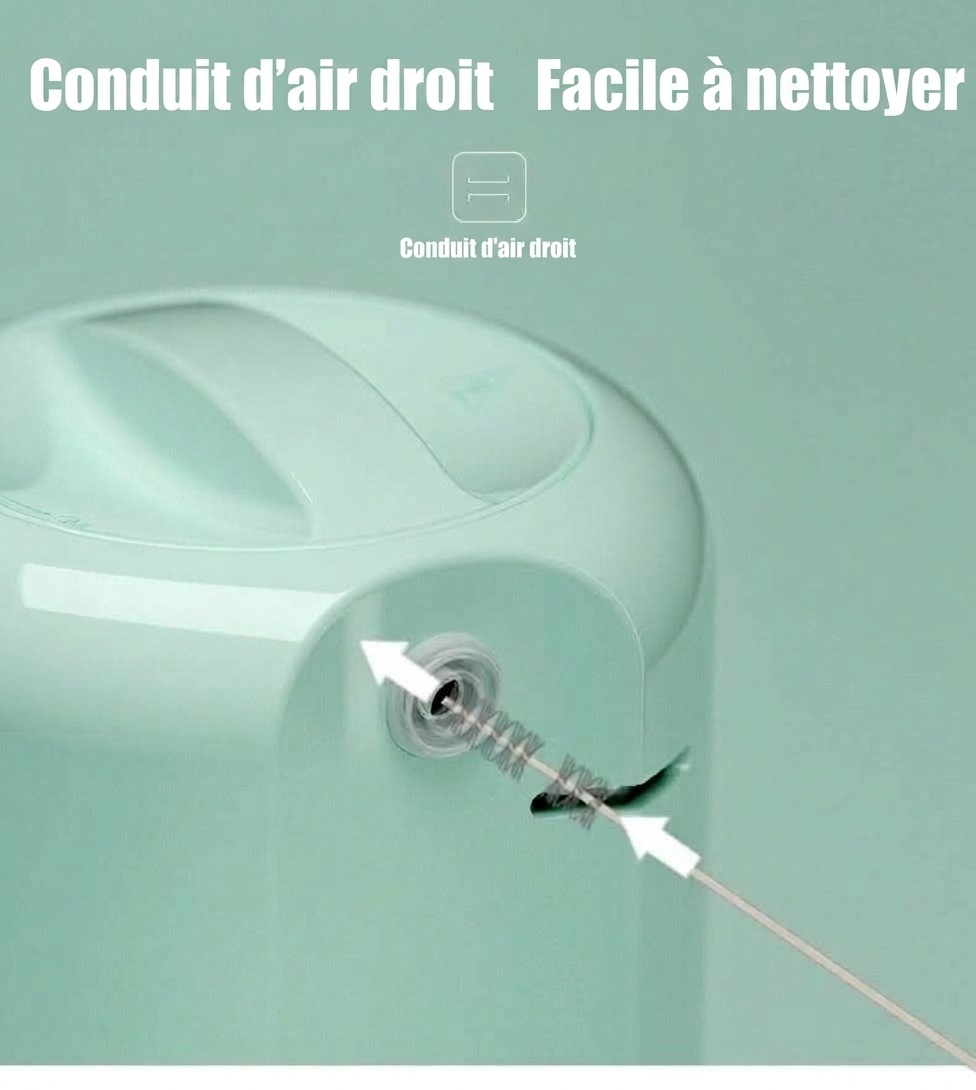 Robot culinaire 3 en 1 MISUTA pour bébé&nbsp;: cuiseur vapeur compact, mixeur et mixeur, avec bol en Tritan sans BPA et réservoir en acier inoxydable.
