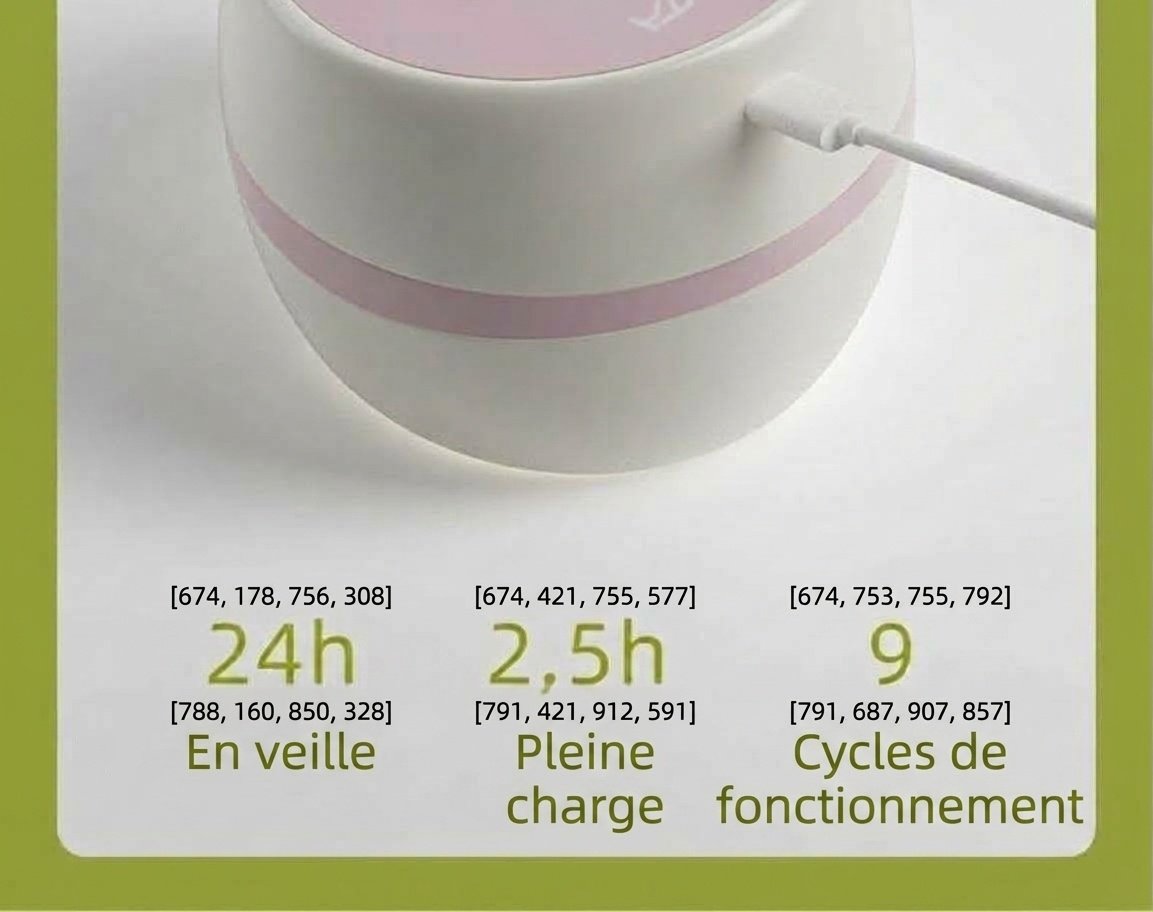 Tire-lait électrique portable sans fil MISUTA, 180 ml, mains libres, avec modes massage et expression, batterie 1200 mAh