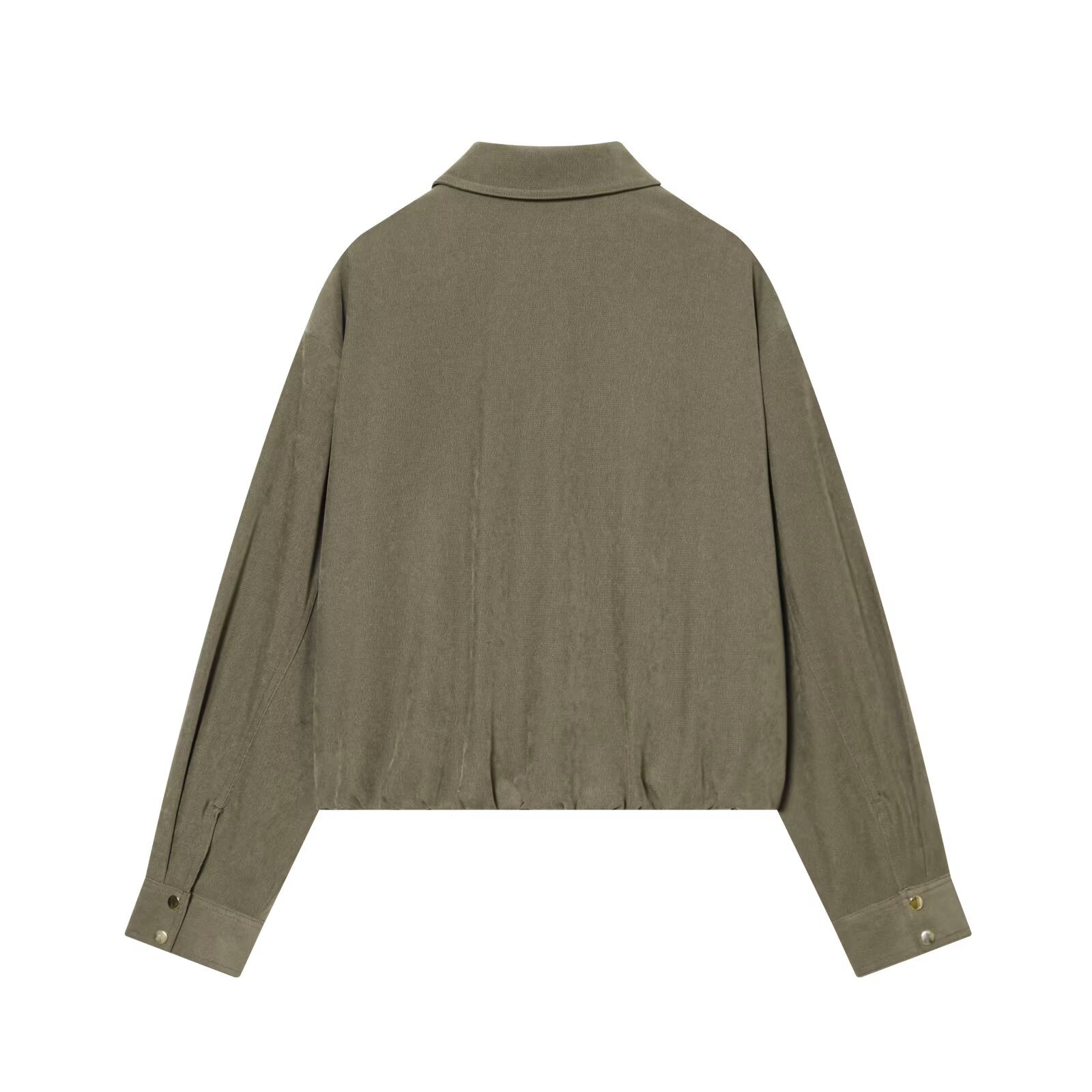 Veste bomber femme et pantalon à jambes larges - Taille élastique KUN-00031