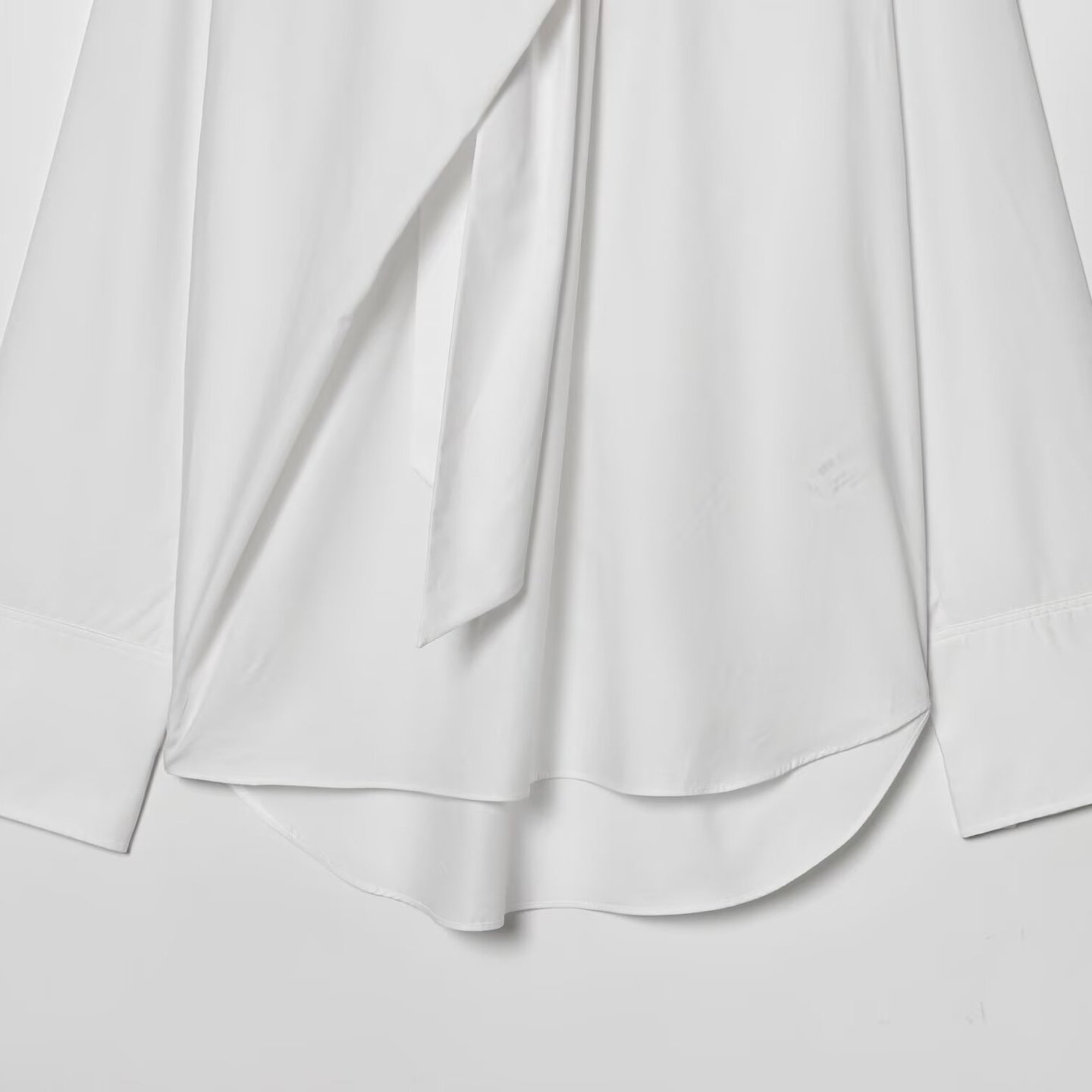 Poplin Bow Blouse - European Style Fashion Top KUN-00100