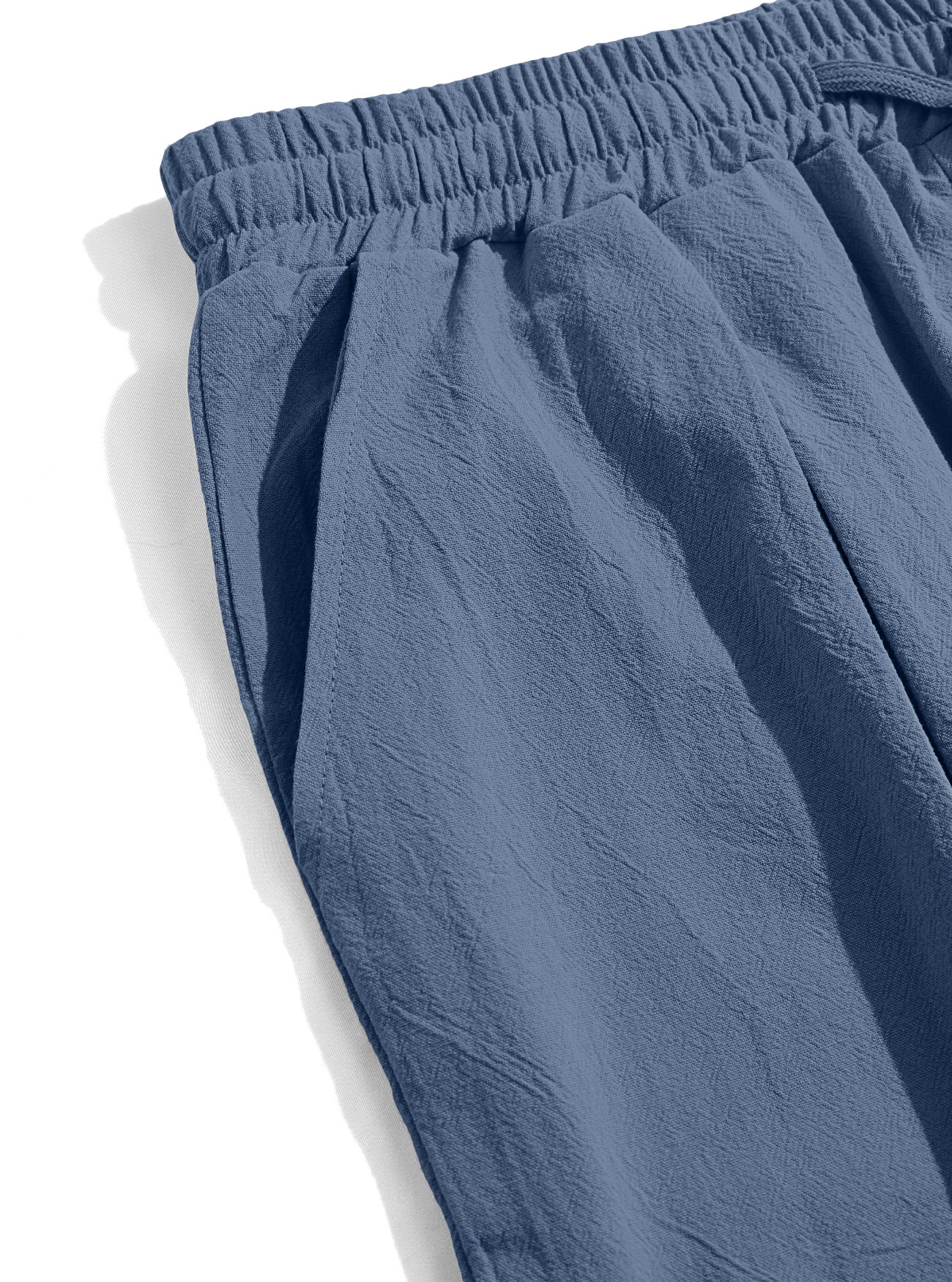 Men's  Drawstring Harem Pants Casual Beach Trousers