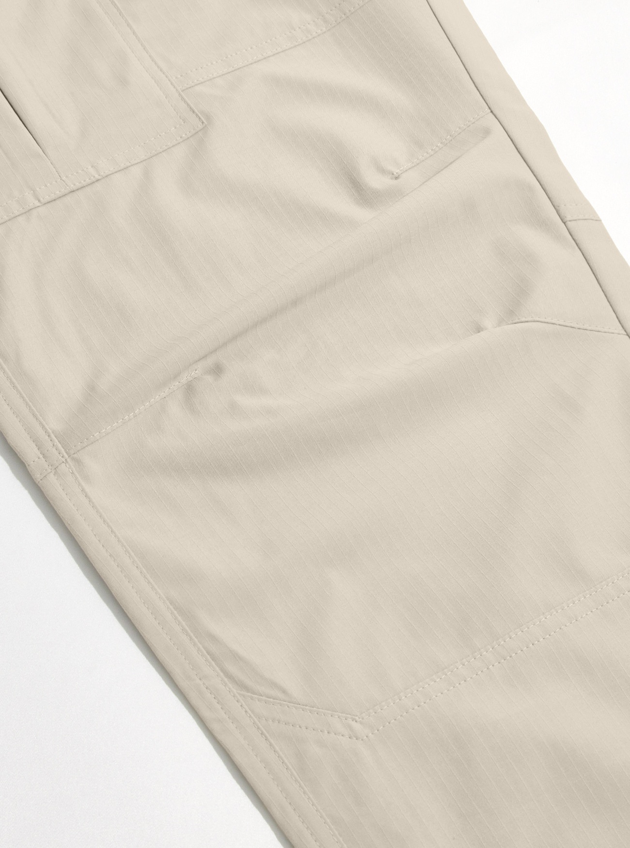 Men's Cargo Trousers with Elastic Waistband
