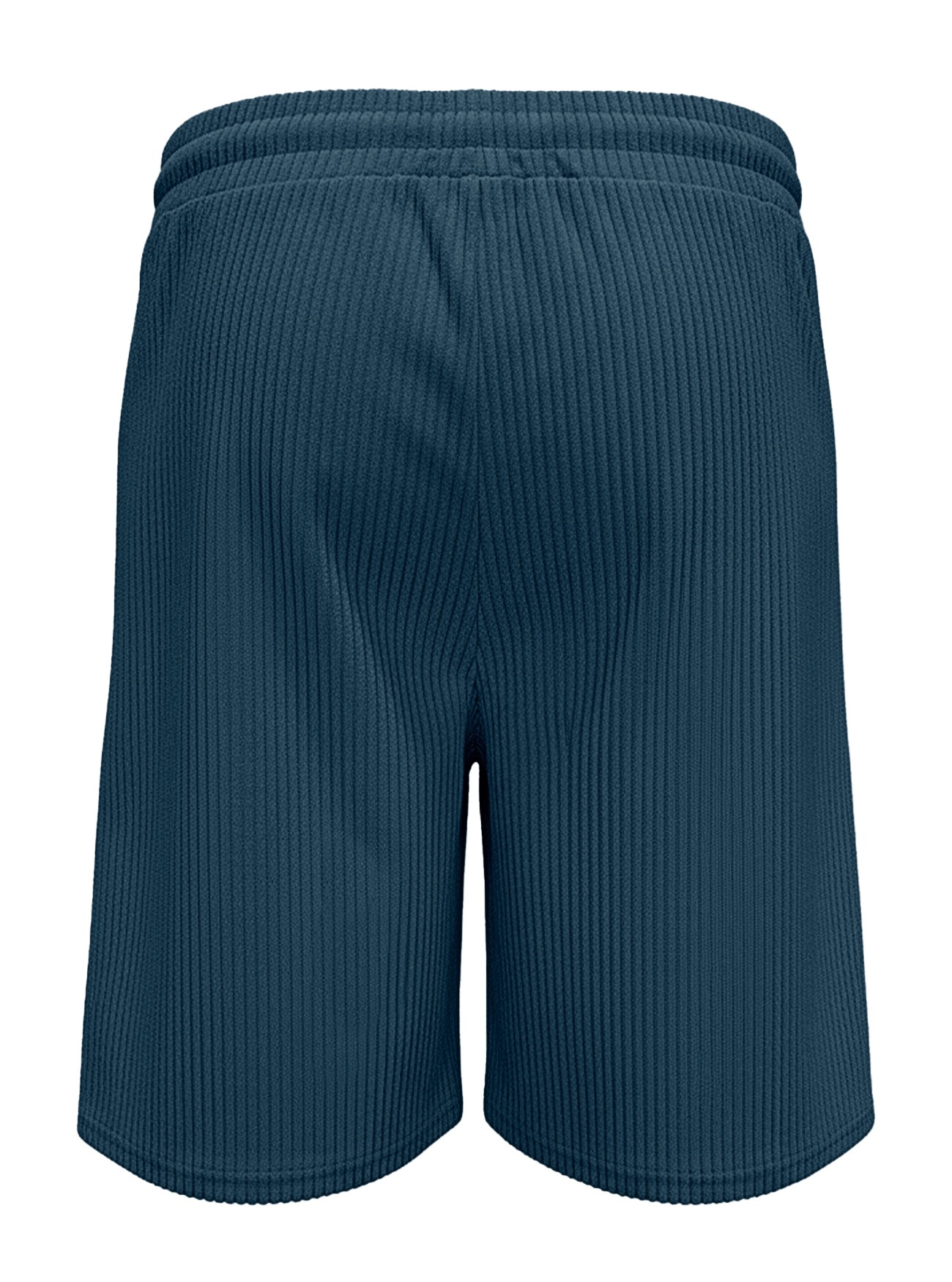 Men's Corduroy Drawstring Shorts for Casual Summer Style