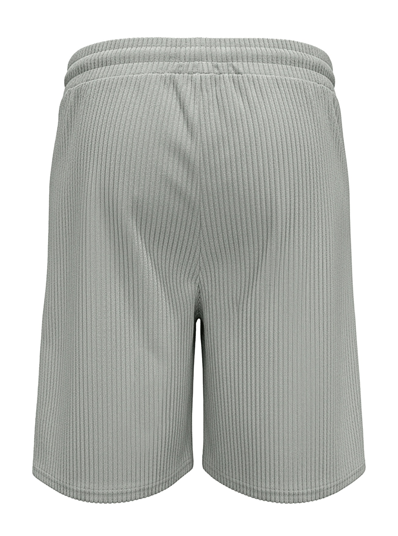 Men's Corduroy Drawstring Shorts for Casual Summer Style