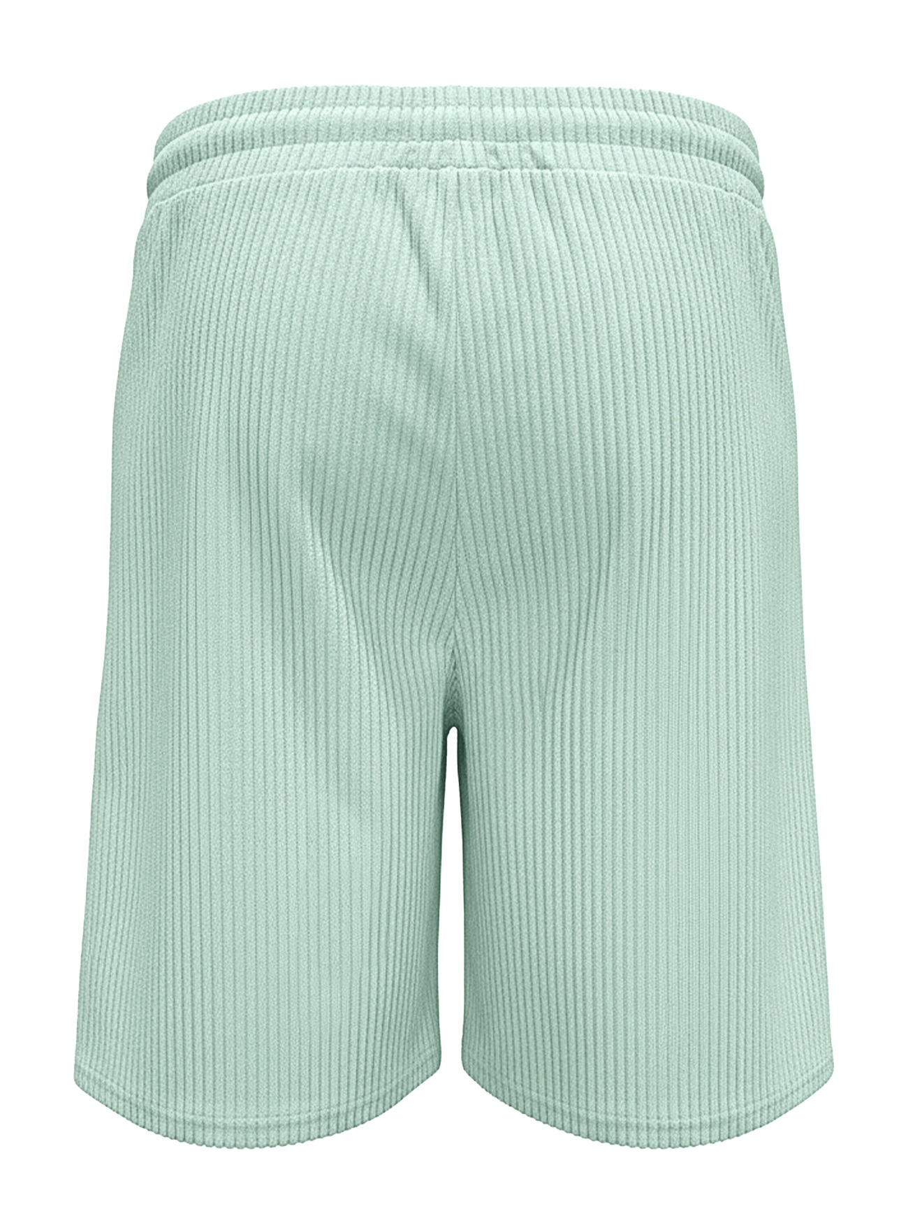 Men's Corduroy Drawstring Shorts for Casual Summer Style