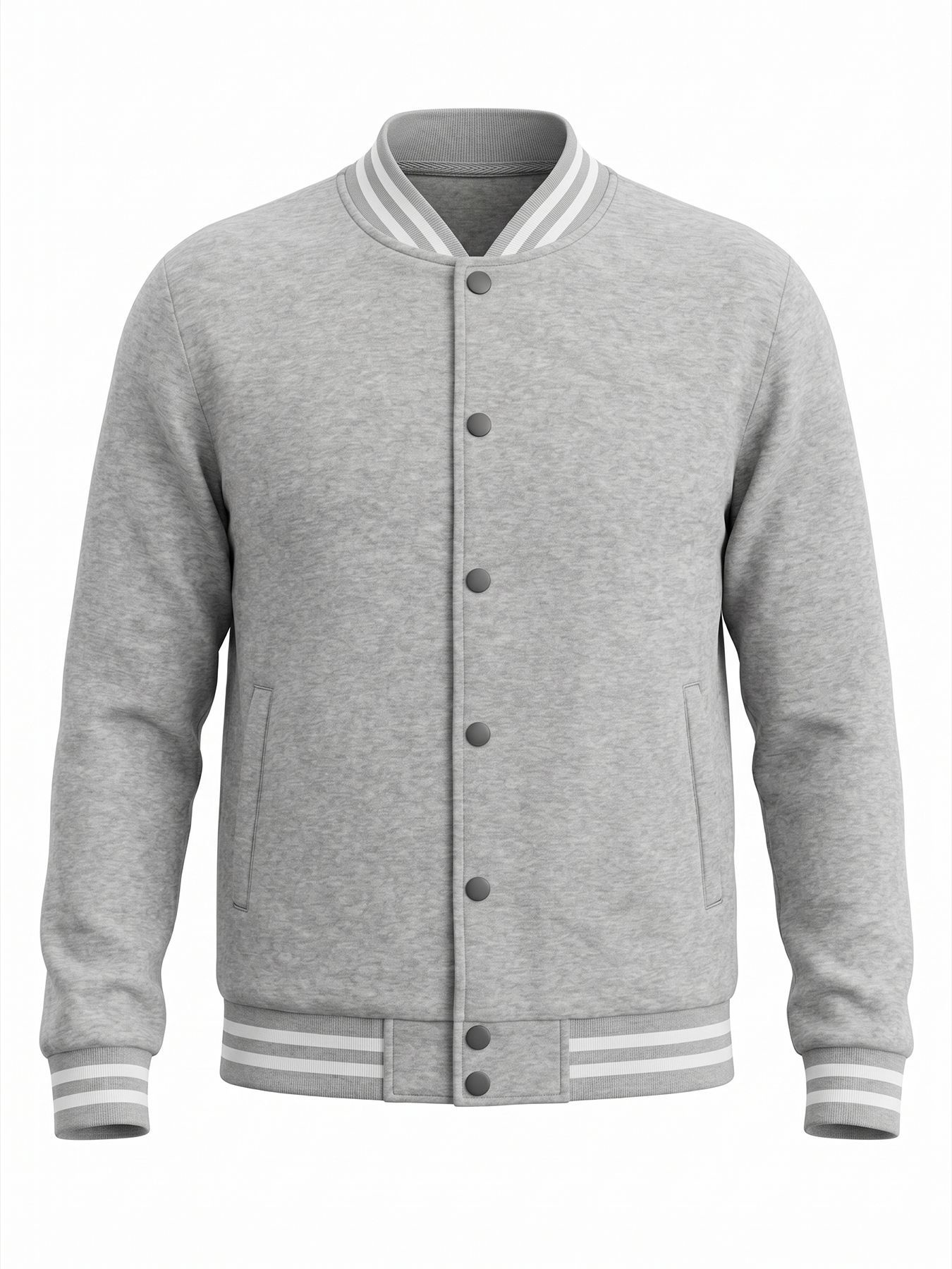 Men's Button Varsity Jacket