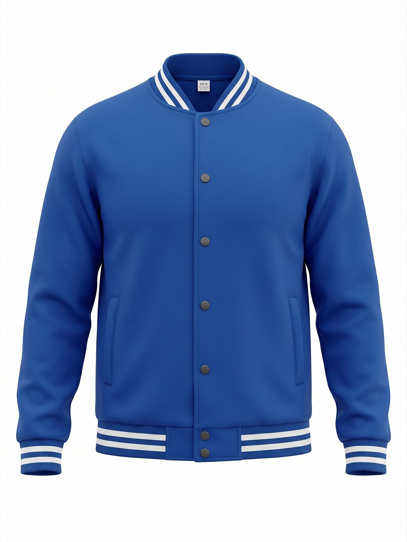 Men's Button Varsity Jacket