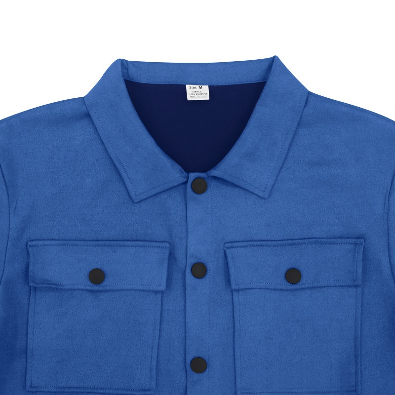 Men's Button-Down Shirt and Jogger Pants Outfit Set