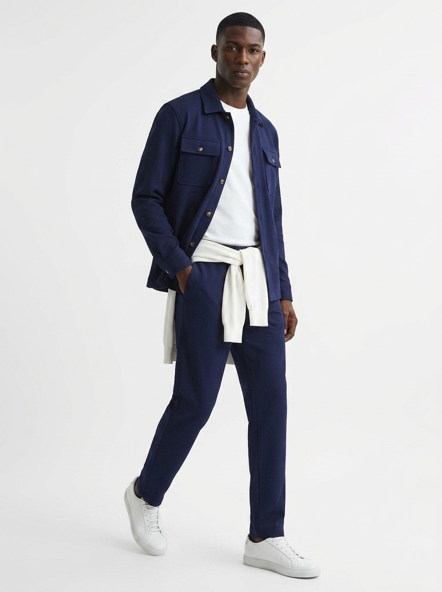 Men's Long Sleeve Shirt and Pants Set