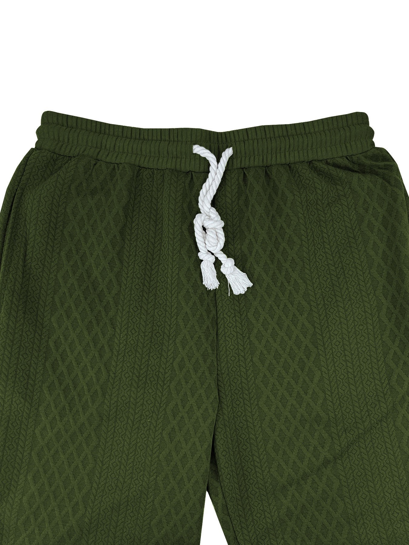 Men's Textured Hooded Sweatshirt and Jogger Set