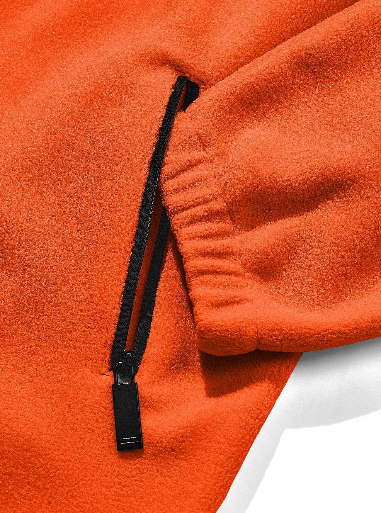 Men's Full-Zip Fleece Stand-Collar Jacket